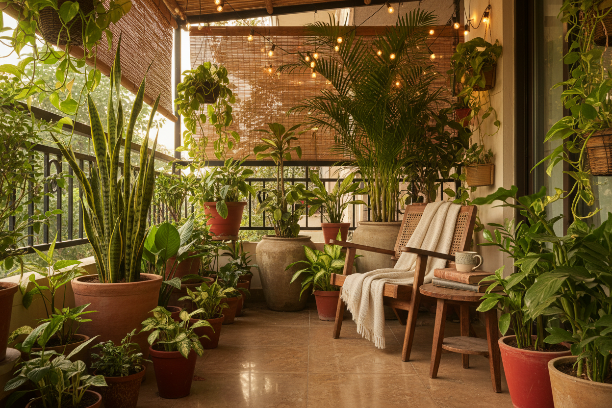 Beautiful selection of home garden plants including indoor, outdoor and edible varieties