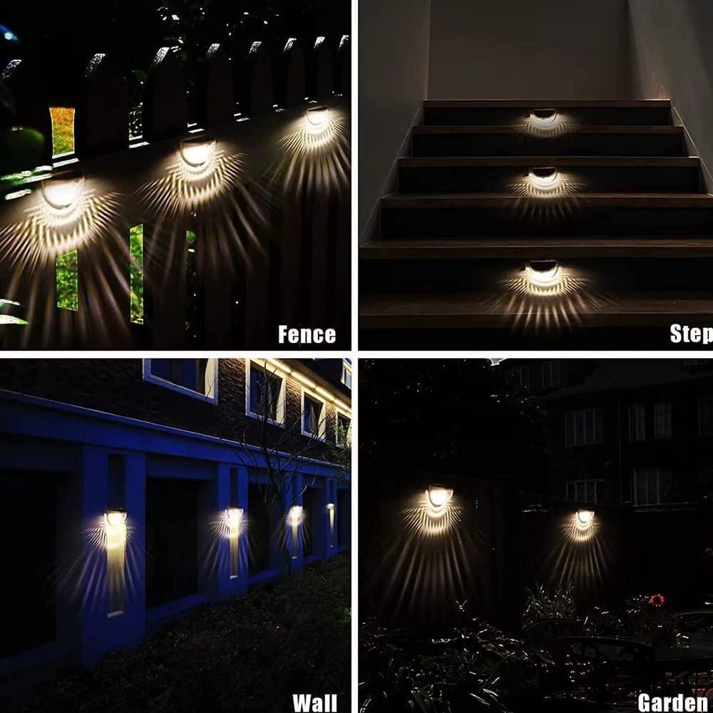 Solar wall lights for home exterior