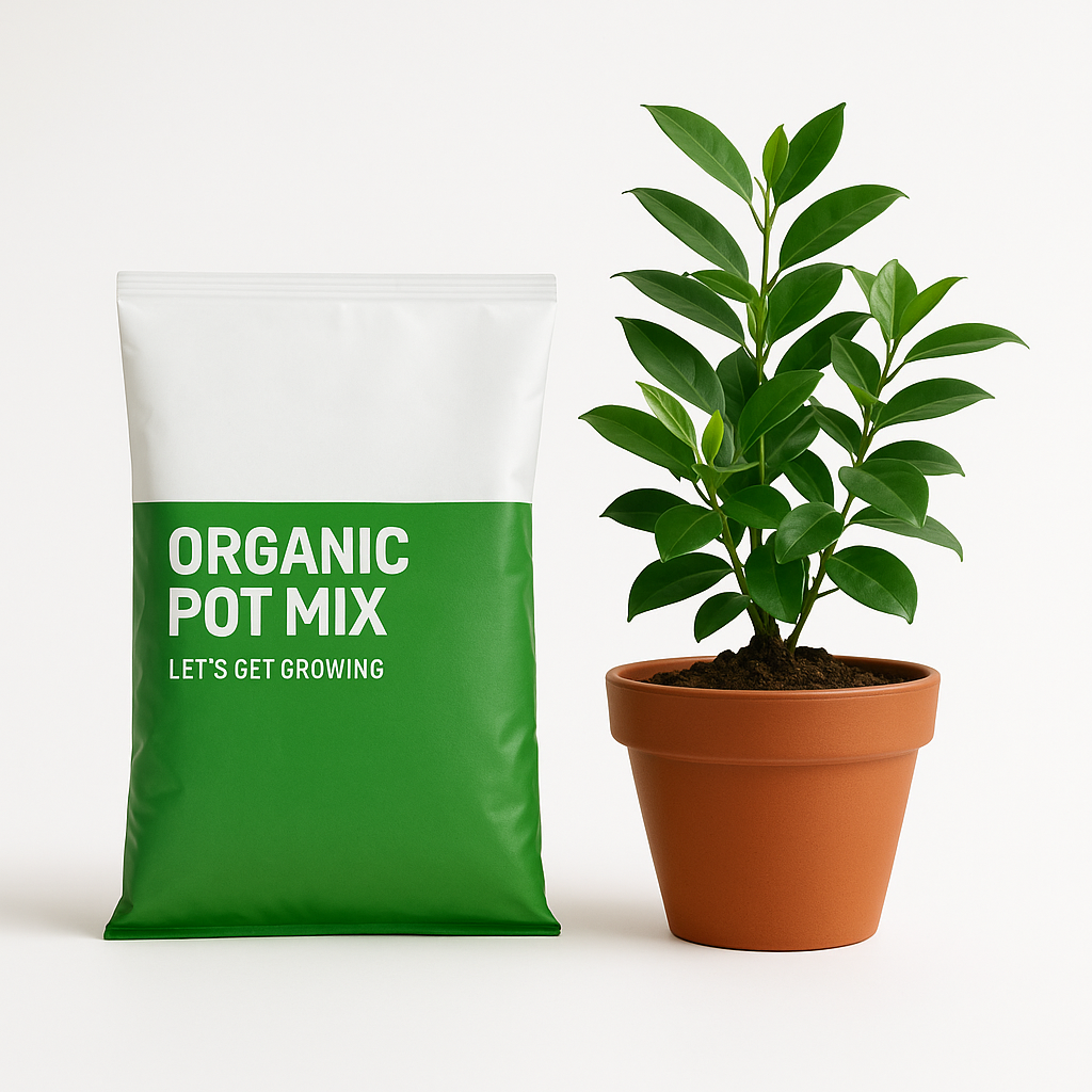 Organic Pot Mix (500gm) – Ready-to-Use Premium Soil for Faster Plant Growth | Indoor & Outdoor